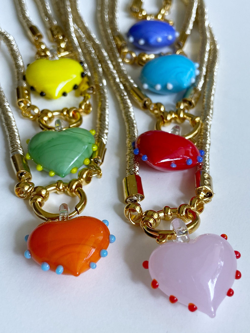 Miniatura: Collar Corazón de Cristal