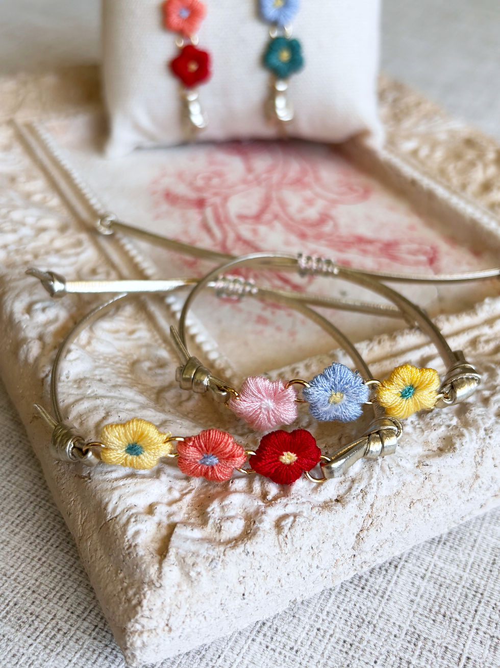 Miniatura: Pulsera Flores