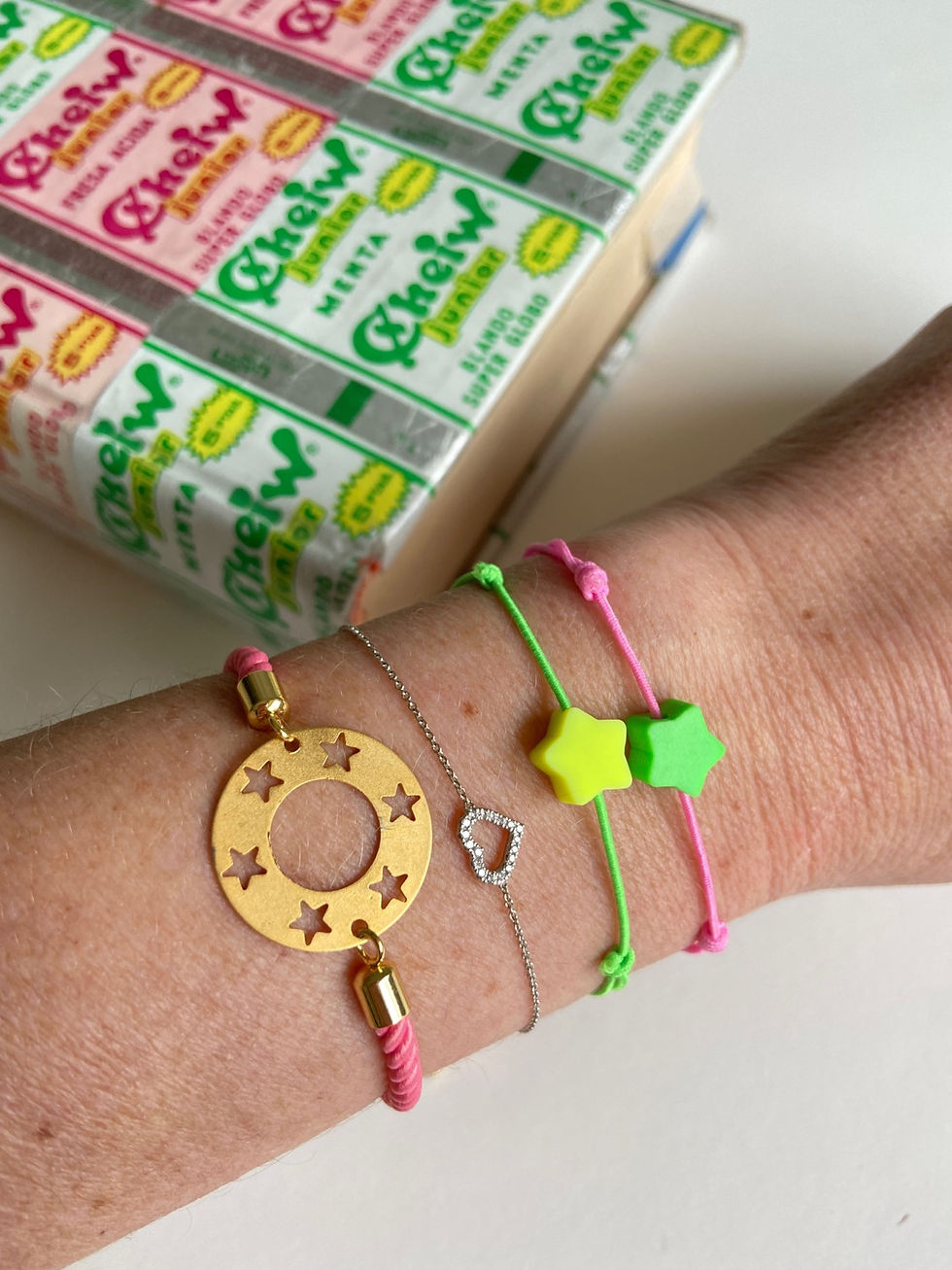 Miniatura: Pulsera Elástica Estrella Goma Pequeña