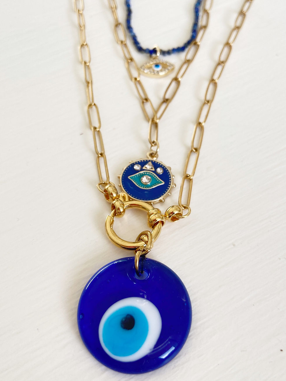 Miniatura: Collar Ojo Turco Grande