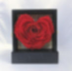 Heart Shaped Preserved Rose