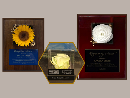 A Guide to Empowerment Awards featuring Forever Flowers