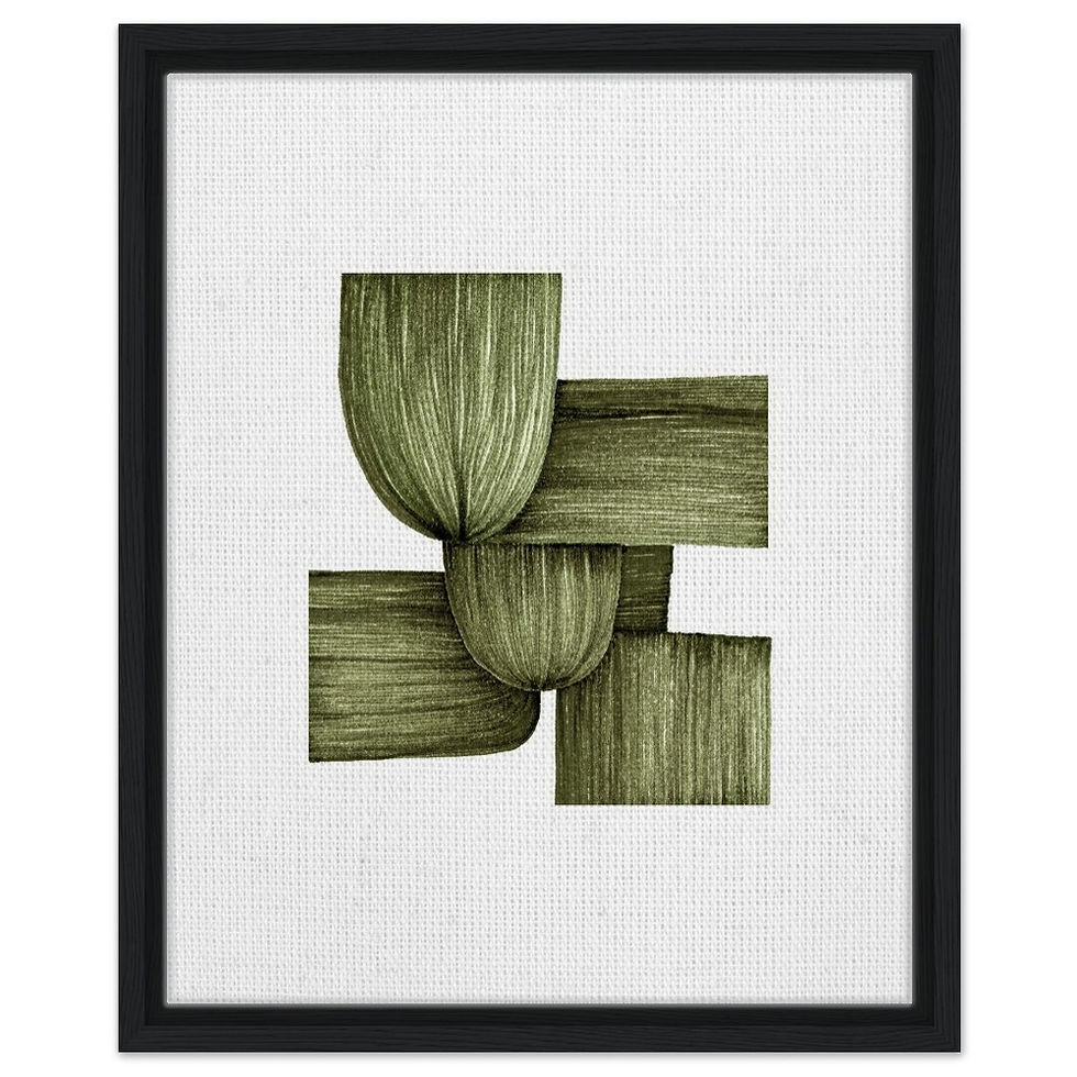 Thumbnail: Framed Canvas Held Together