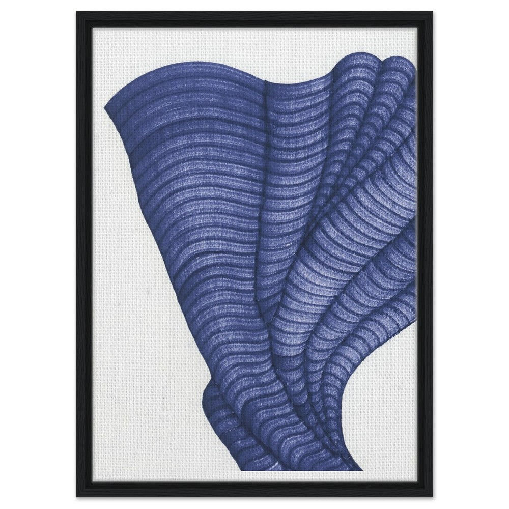 Framed Canvas Ocean Shell