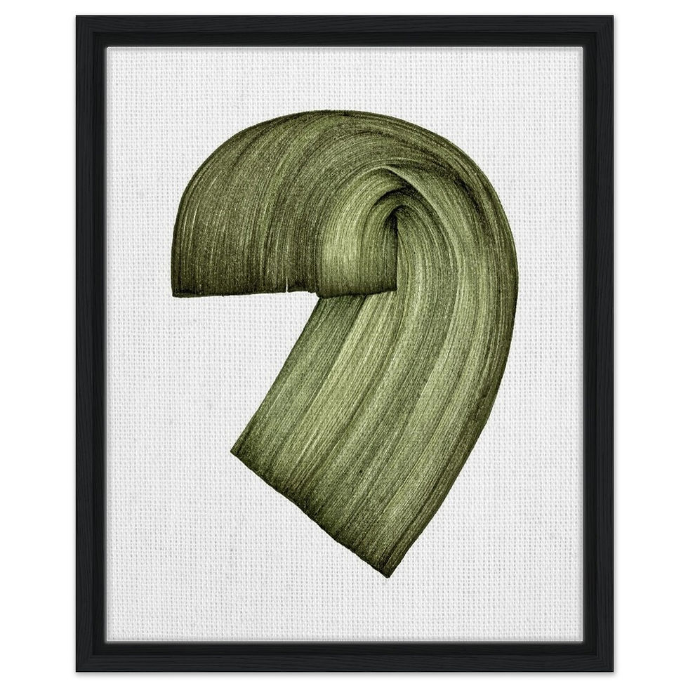 Thumbnail: Framed Canvas Soft Resistance