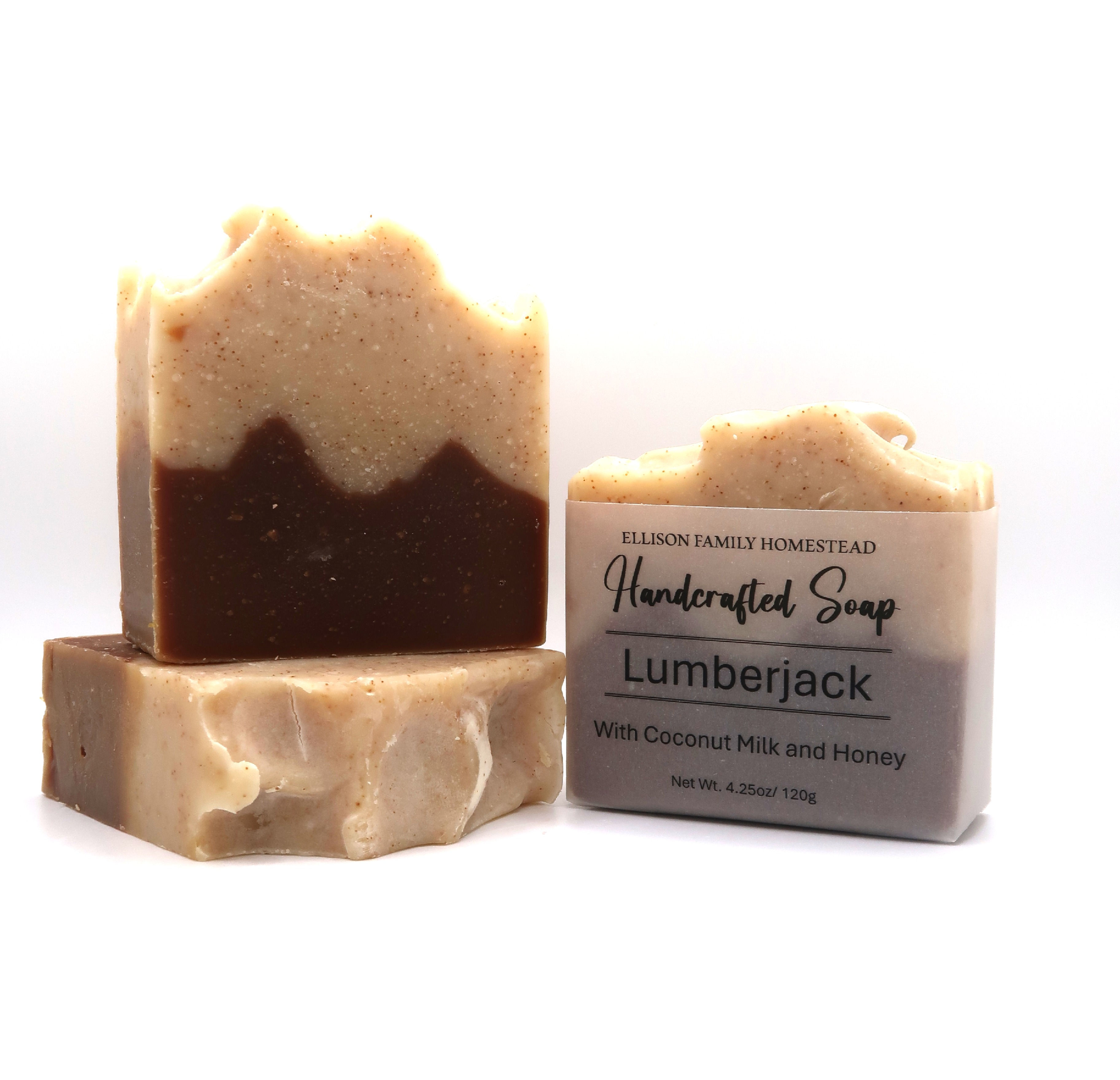 Handcrafted Bar Soap: Lumberjack