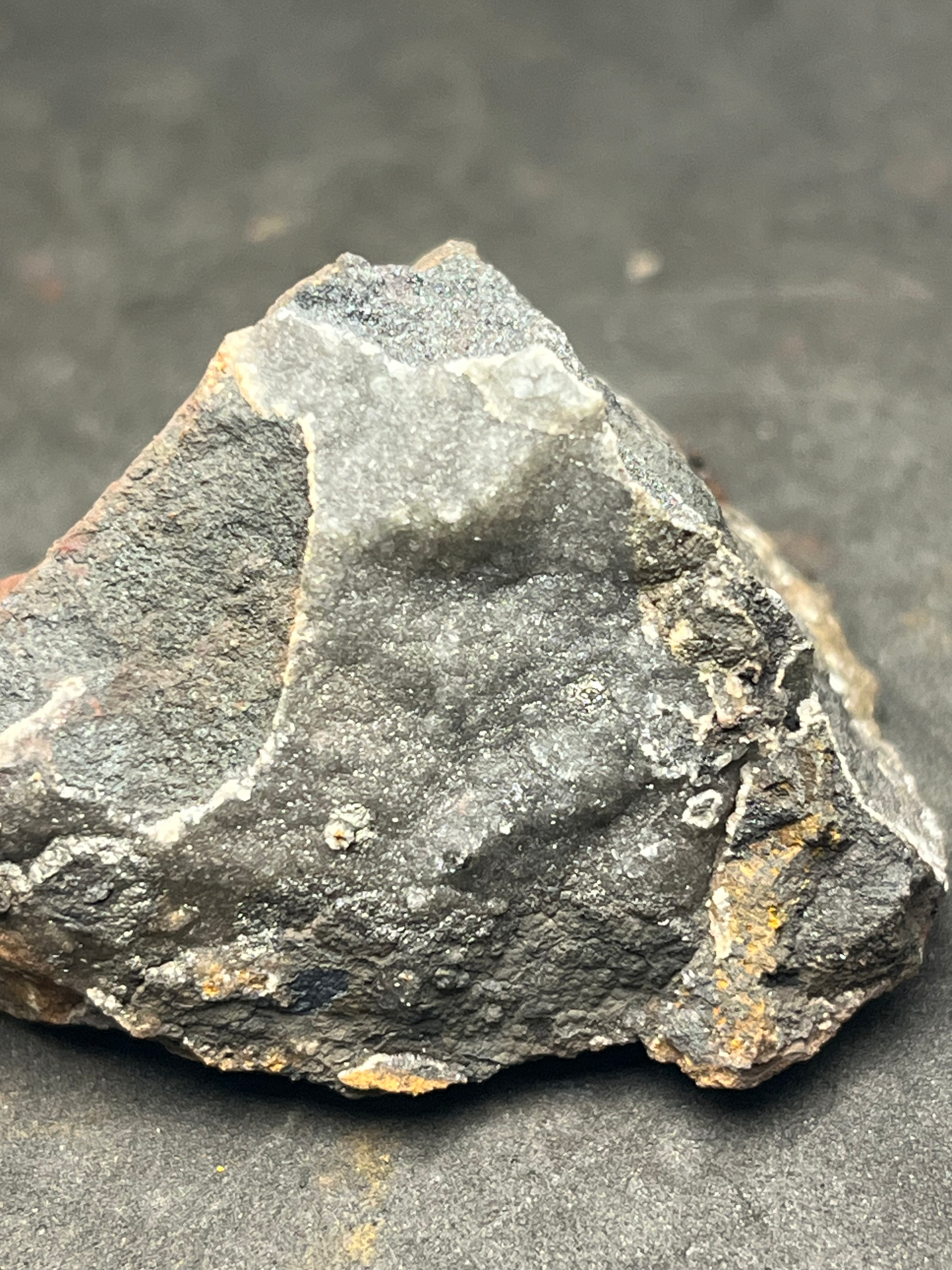 Gibbsite, Iron Baron Quarry, Iron Baron, SA