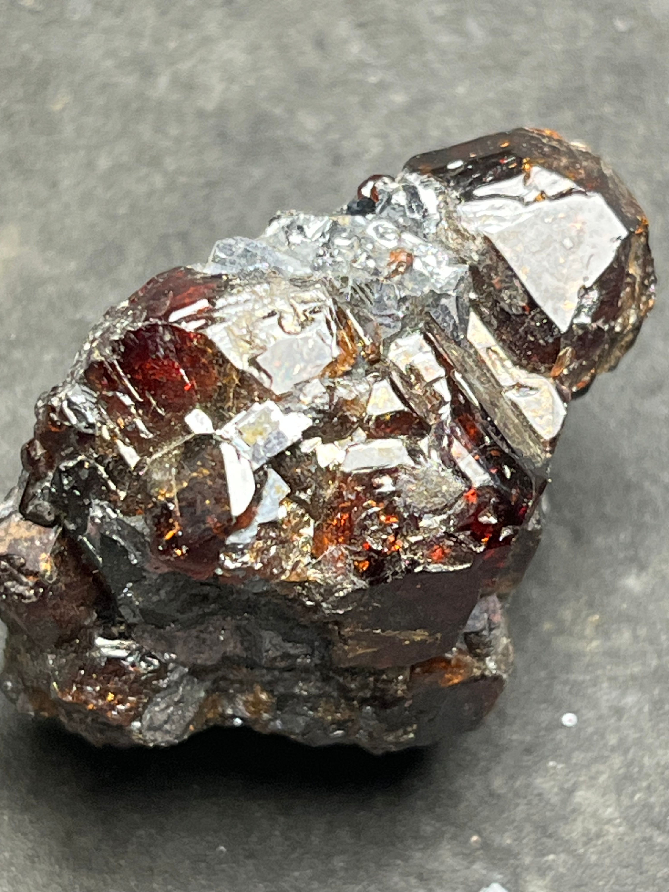Spessartine,  27 Level North Mine, Broken Hill,  NSW