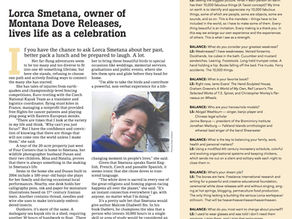 Lorca Smetana, Owner of Montana Dove Releases, Lives Life as a Celebration
