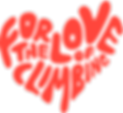 For the Love of Climbing logo