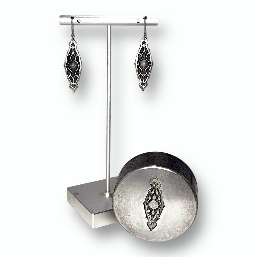 Thumbnail: Cathedral Window Earrings - P015