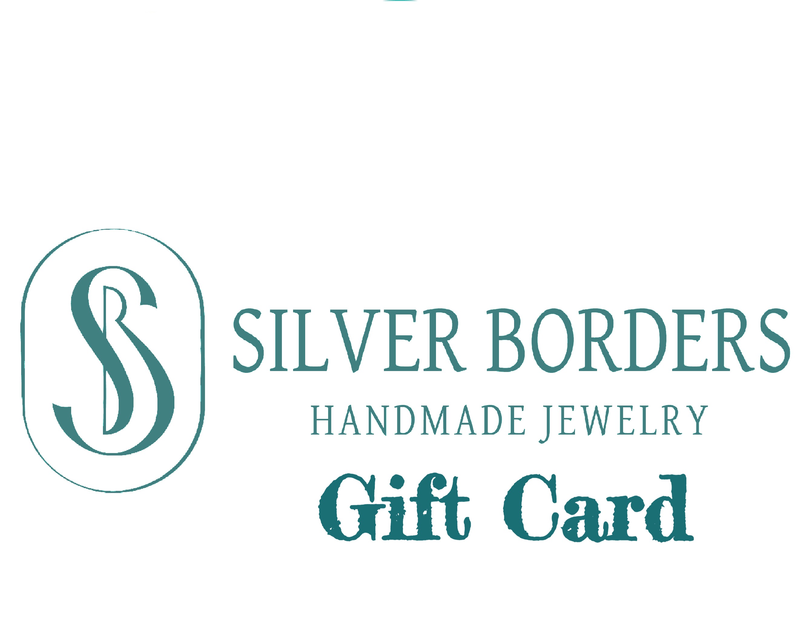 Gift Card Silver Borders