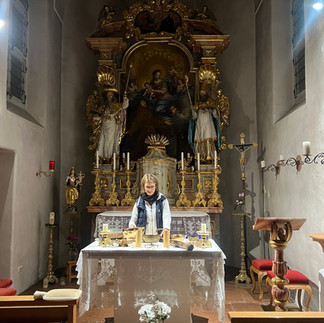 Klangsession in der Kapelle