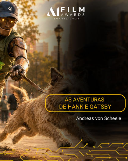As Aventuras de Hank e Gatsby · Andreas von Scheele Cartaz de As Aventuras de Hank e Gatsby, de Andreas von Scheele