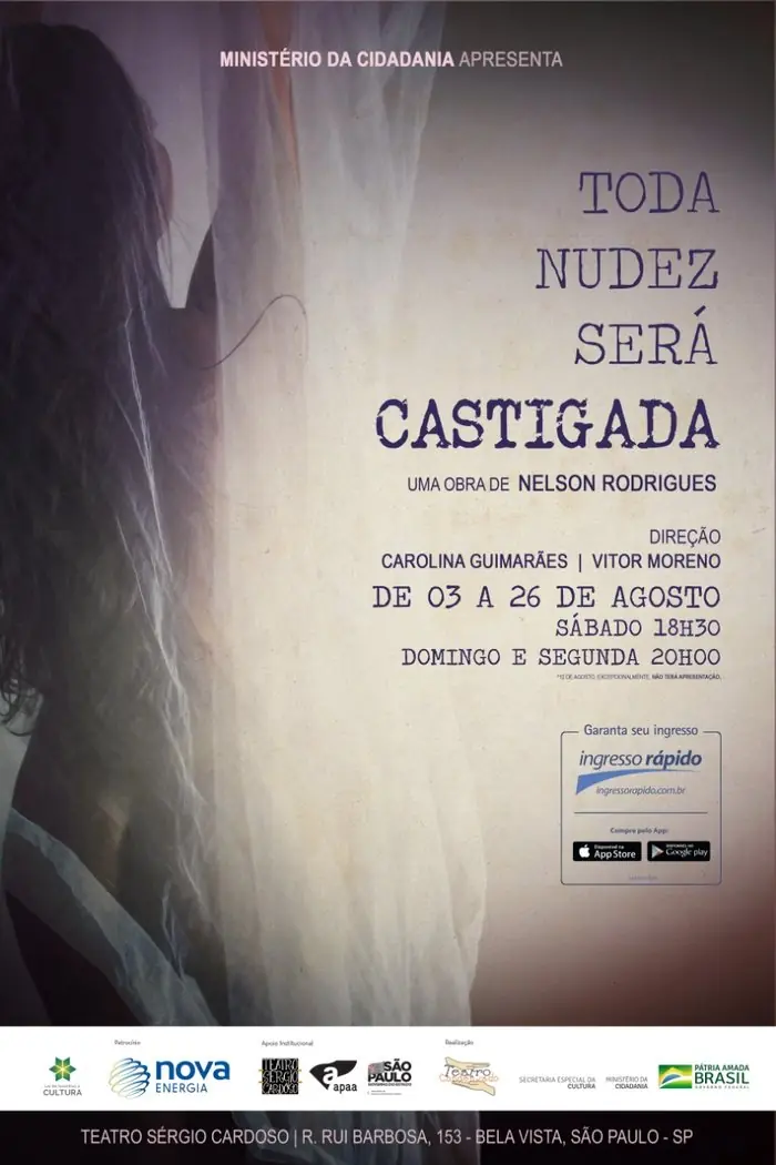 Cartaz de Toda Nudez Será Castigada