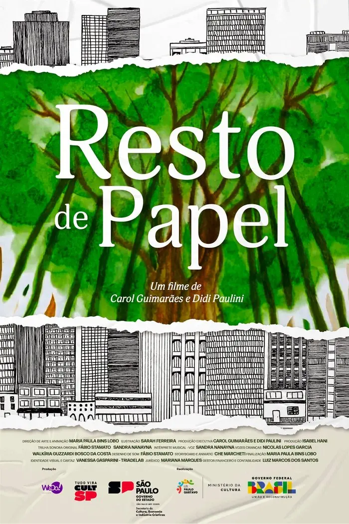 Cartaz de Resto de Papel