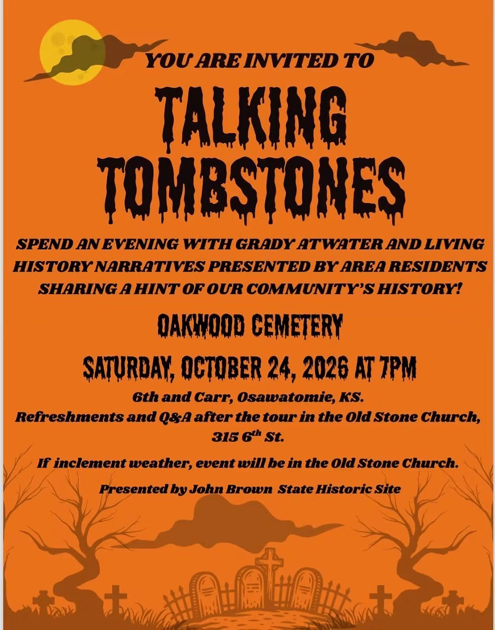 Talking Tombstones