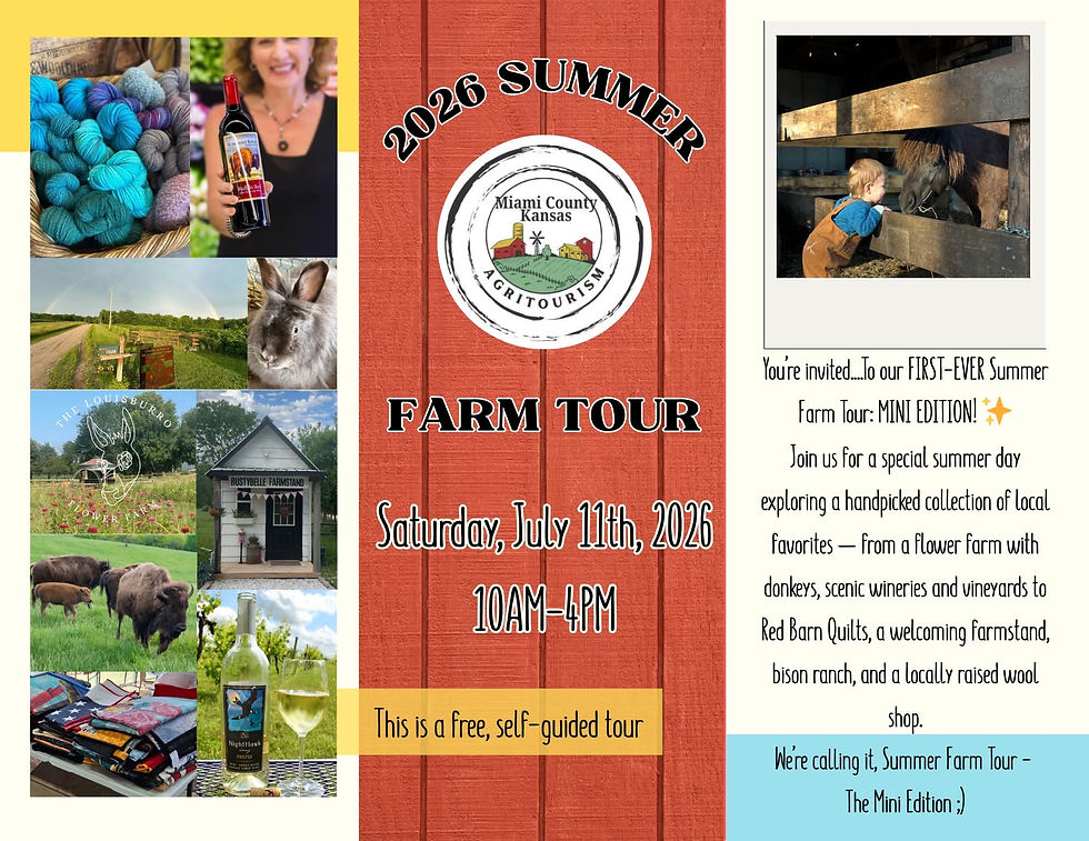 Summer Farm Tour - Mini Edition