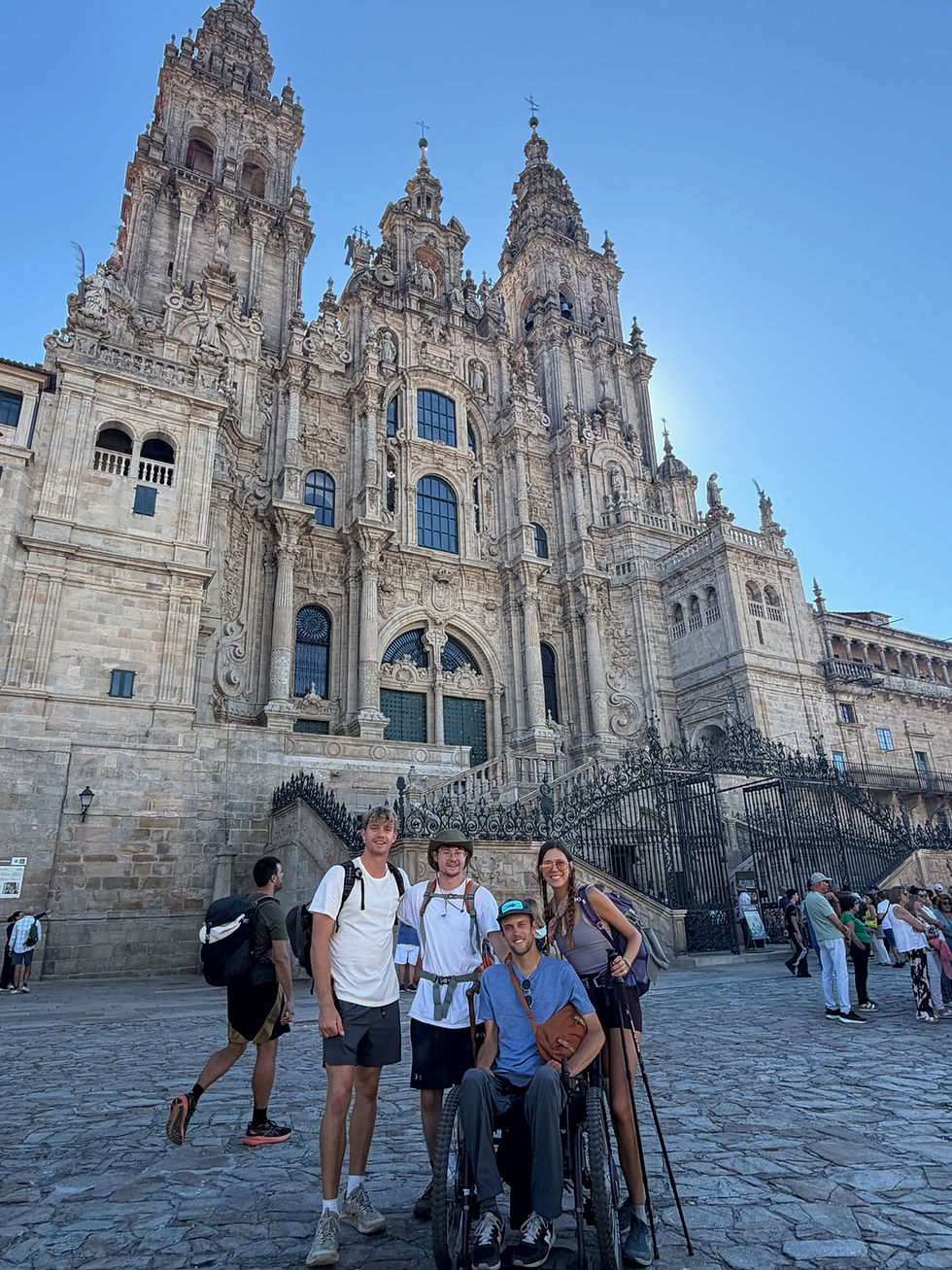 Final days of Camino de Santiago