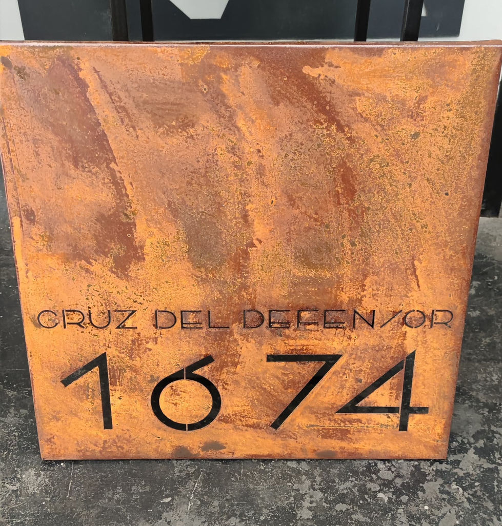 cartel oxidado