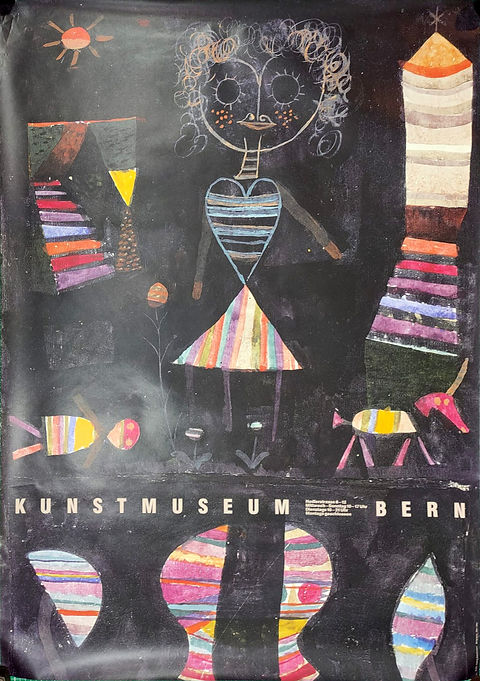 Puppet Theater, 1923.Paul Klee oversized poster | Galleryaviv