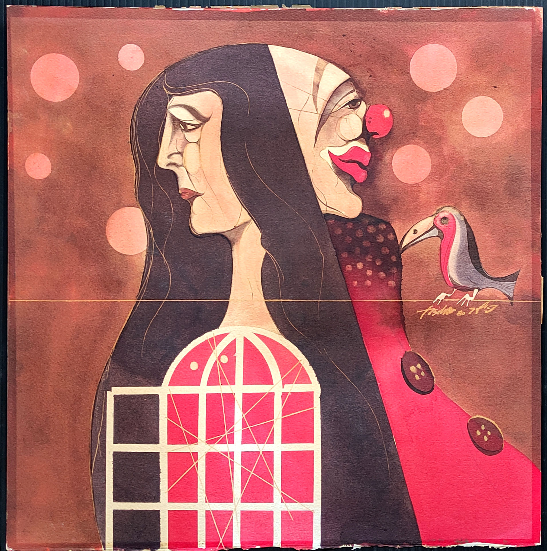 Avi Feiler, Woman figure and clown