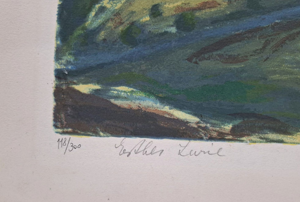 Thumbnail: Jerusalem from Mount Scopus, Esther Lurie