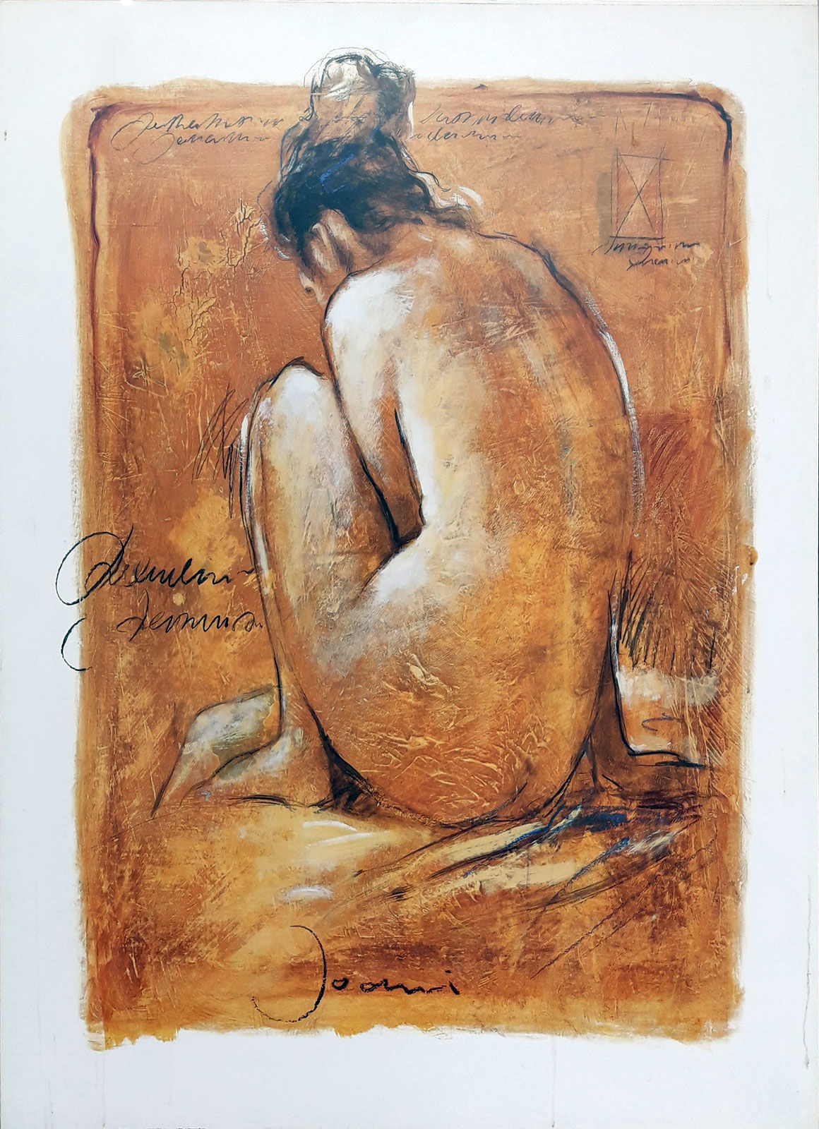 Joani, Woman´S Desire, nude  poster 90 x120 cm