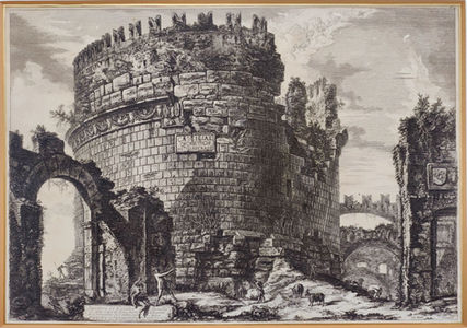Vedute di Roma, Giovanni Battista Piranesi (1720 - 1778) Etching on laid paper.