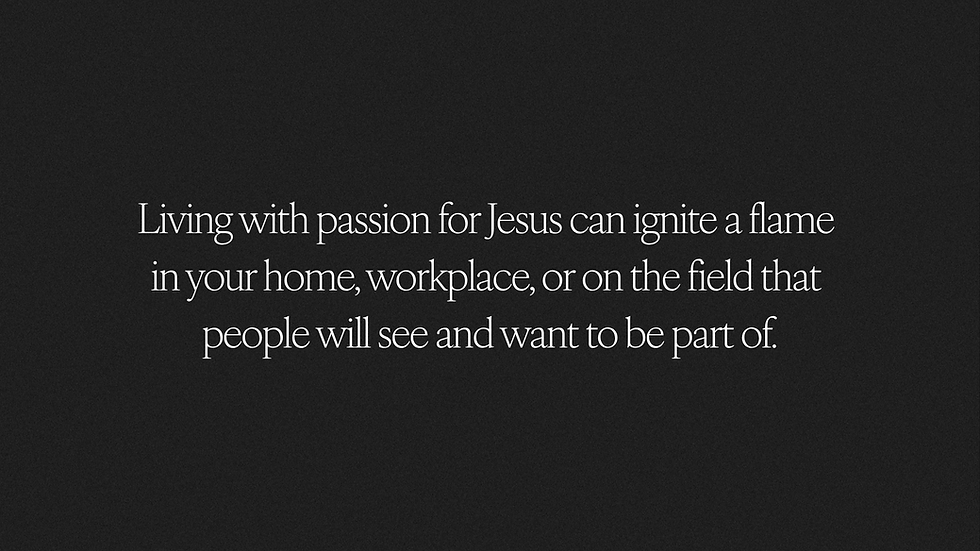 Passion vs. Passive