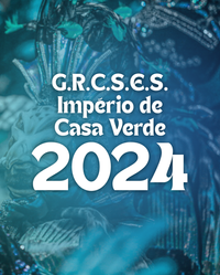 Capa tradução samba Império de Casa Verde 2024 Fafá de Belém tema amazônico.