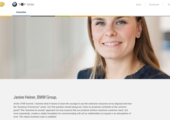 BMW Group - Innovation - Society and Environment - One Young World - Internet Ex.png