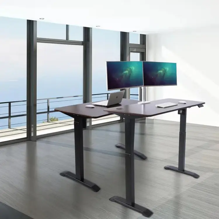 Miniatura: Ergonomic Electric Sit to Stand Height Adjustable