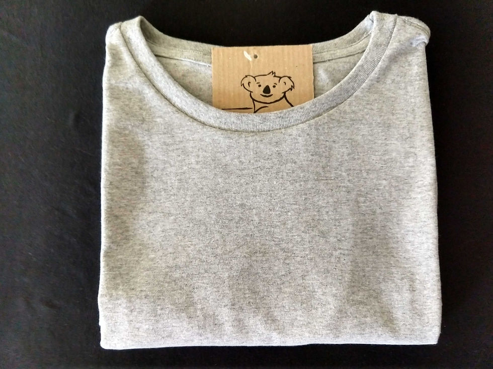 Miniatura: Playera Hombre Gris Jaspe