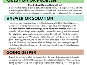 Worship Devo: Week 3