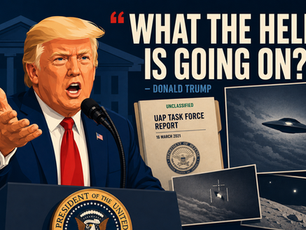 Donald Trump Tung Hồ Sơ UFO Giữa Cơn Ám Ảnh Epstein