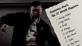 Supreme God Kể Tên 10 Rapper Quốc Tế Yêu Thích Nhất