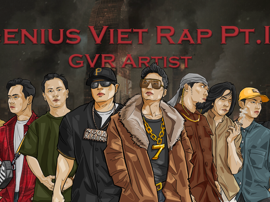 Anh Mac, Gizmo, Lil'G, MOW, PhuonD, LT Midside, Joke D, Nah & Lee7 - Genius Viet Rap Pt. II [Lyric Video]
