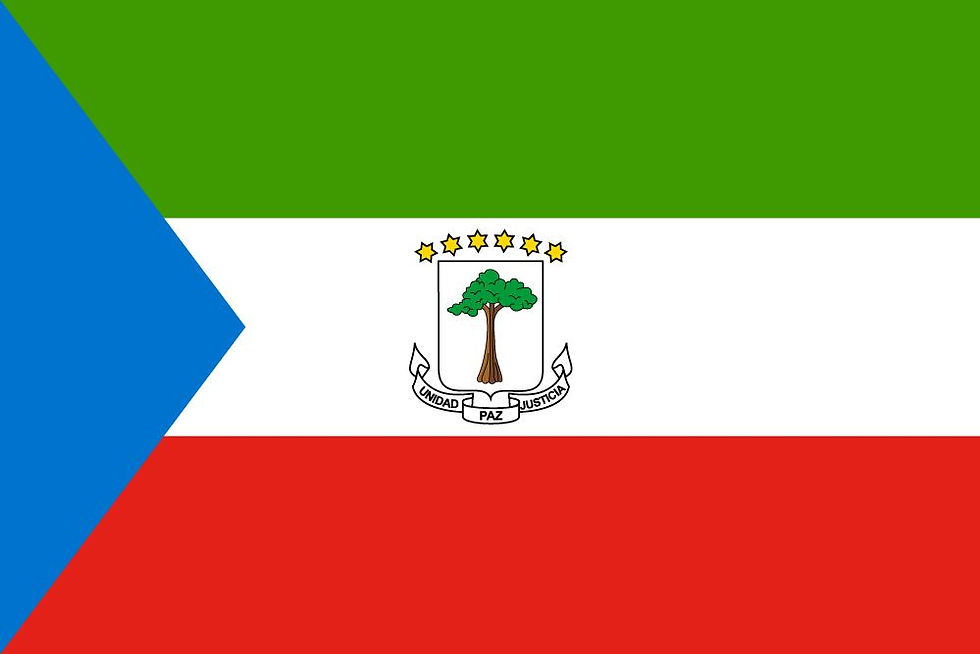 Equatorial Guinea (Republic of Equatorial Guinea, República de Guinea Ecuatorial, République de Guin