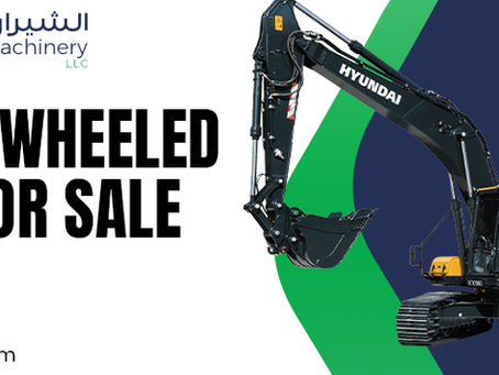 Best Hyundai Wheeled Excavator Sale UAE – New & Used Excavators from Al Shirawi Machinery