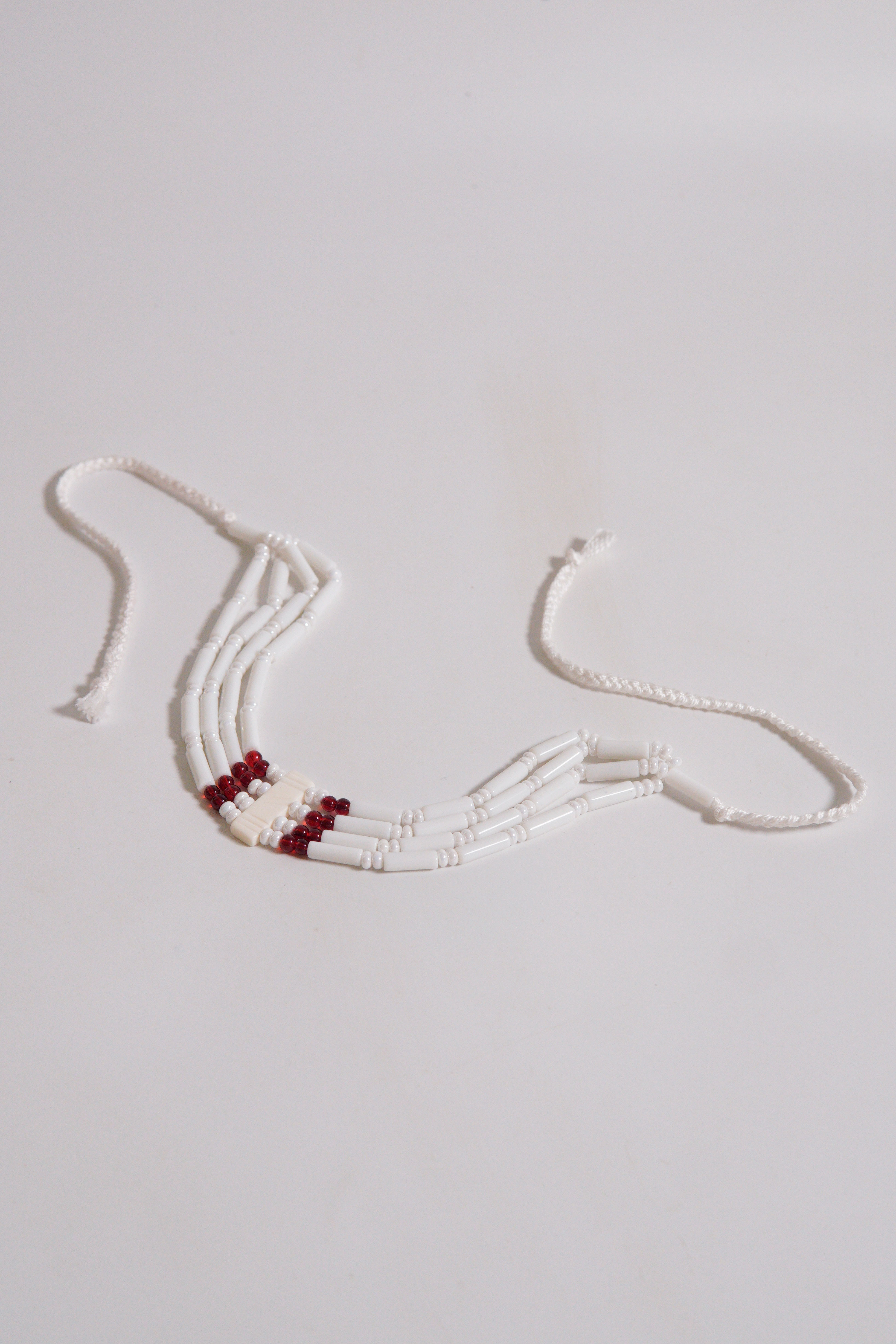 Ivory Garnet Ka•kam Choker