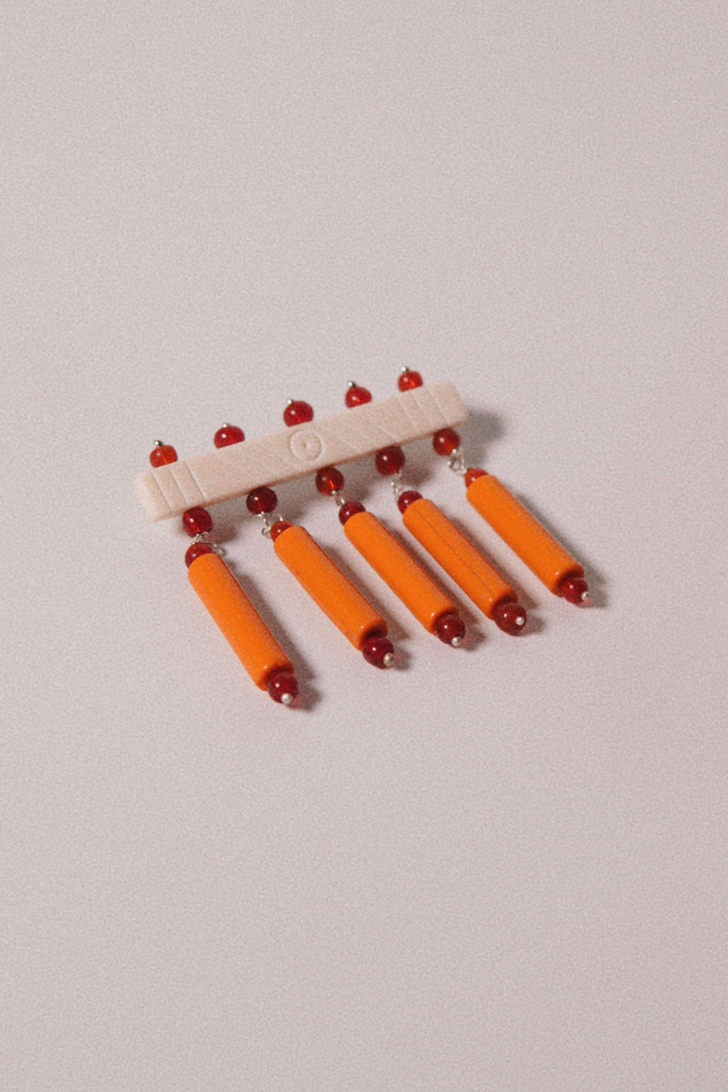 Tribal-Inspired Brooch