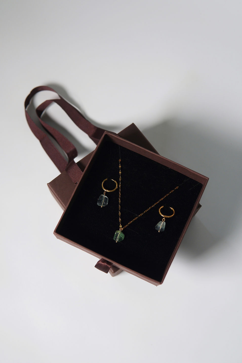 Green Fluorite Gift Box