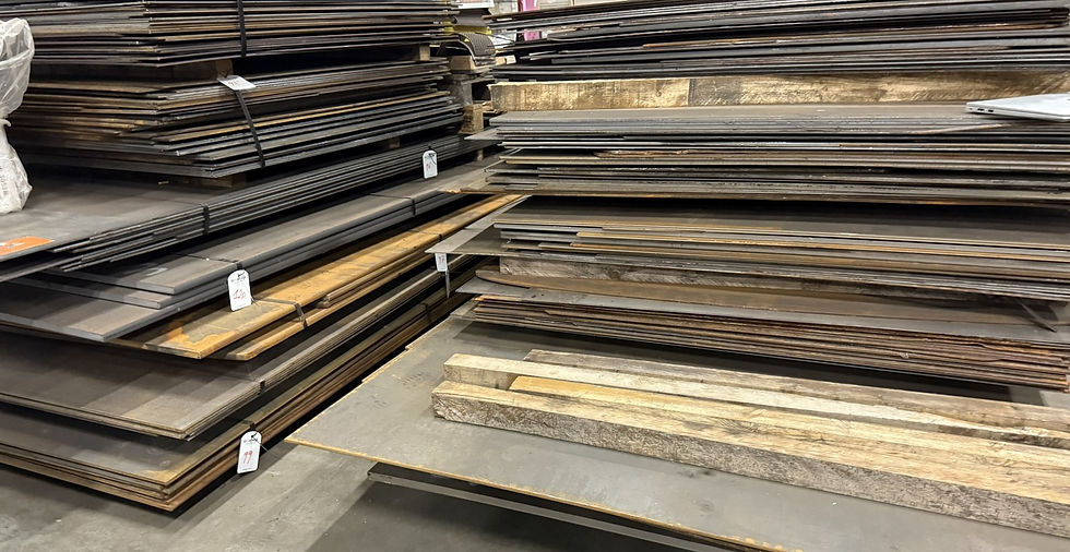 Thumbnail: Metal plates various sizes and thickness