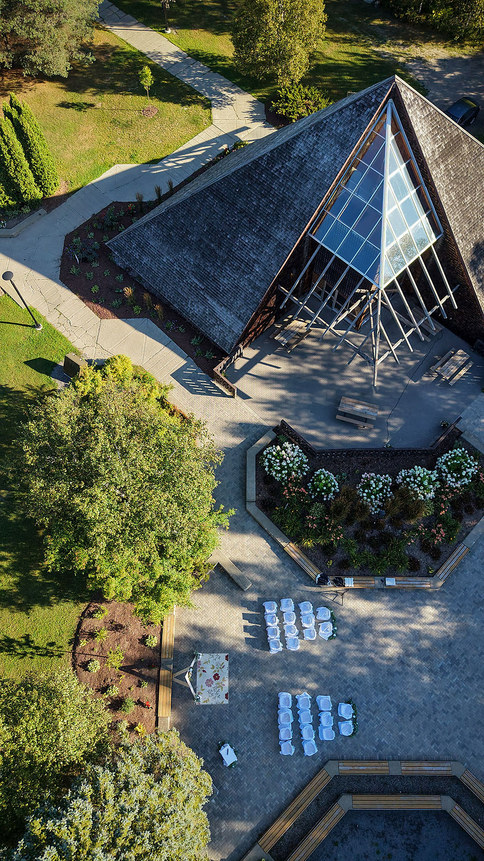 Fielding Park Pop up wedding day