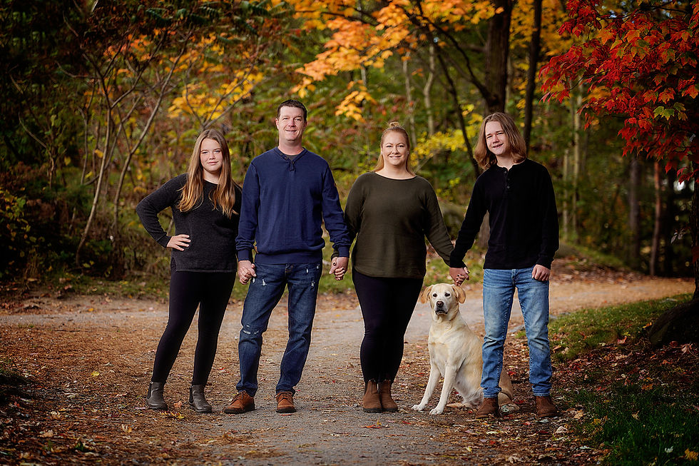 Sudbury trails and family portraits.....