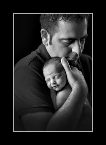 Dad and baby...