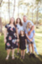 Bair Family Photo, three children and two parents.