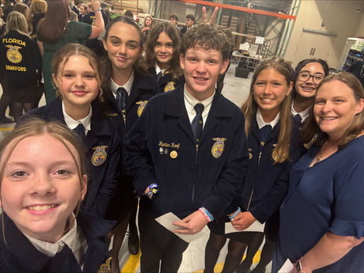 A Year of Leadership, Growth, and Achievement: Celebrating the Success of Burns SciTech FFA