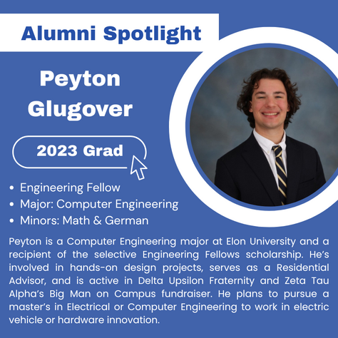 Alumni Spotlight: Peyton Glugover, Class of 2023